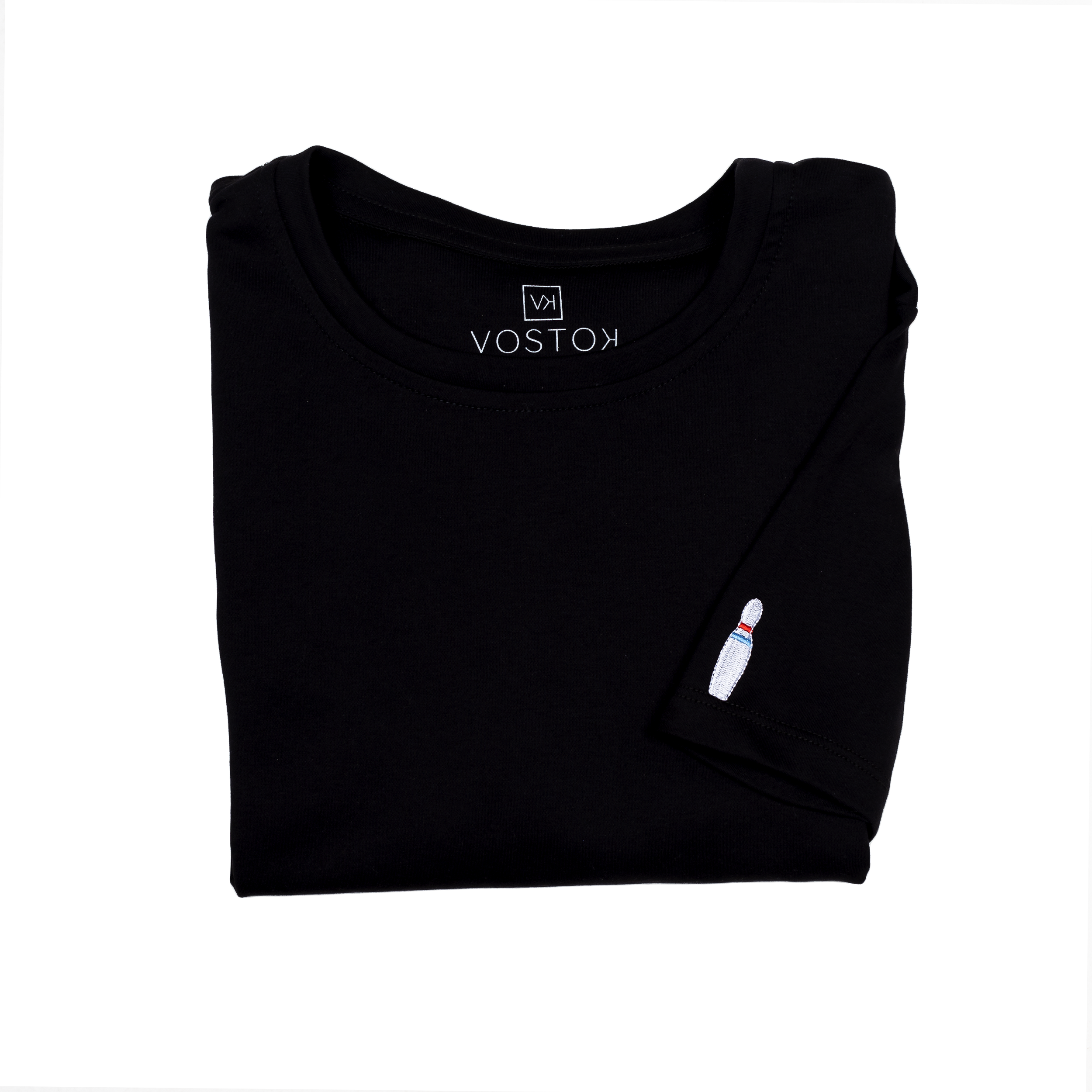 Camiseta Negra Bolos