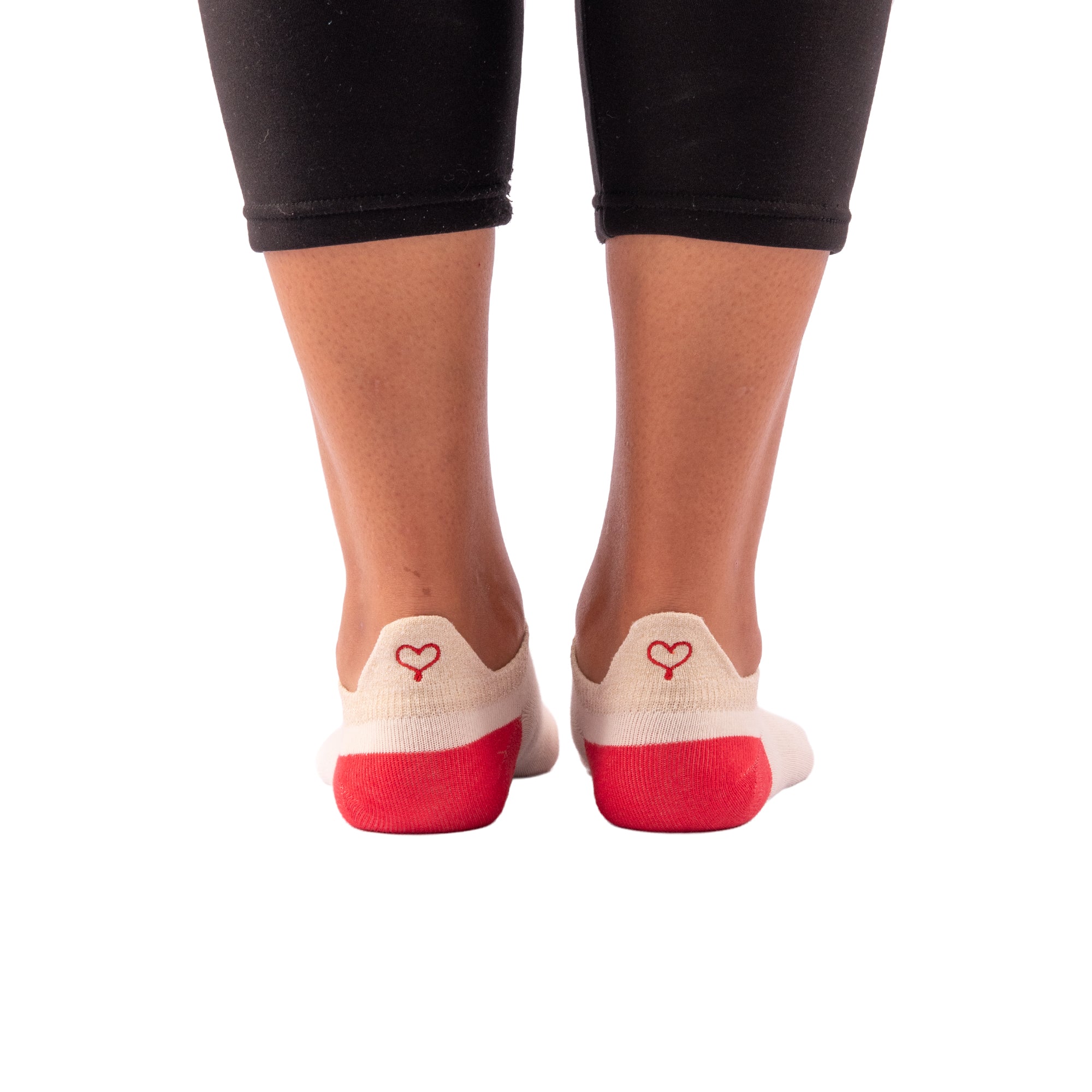 Medias Corazón Rojo